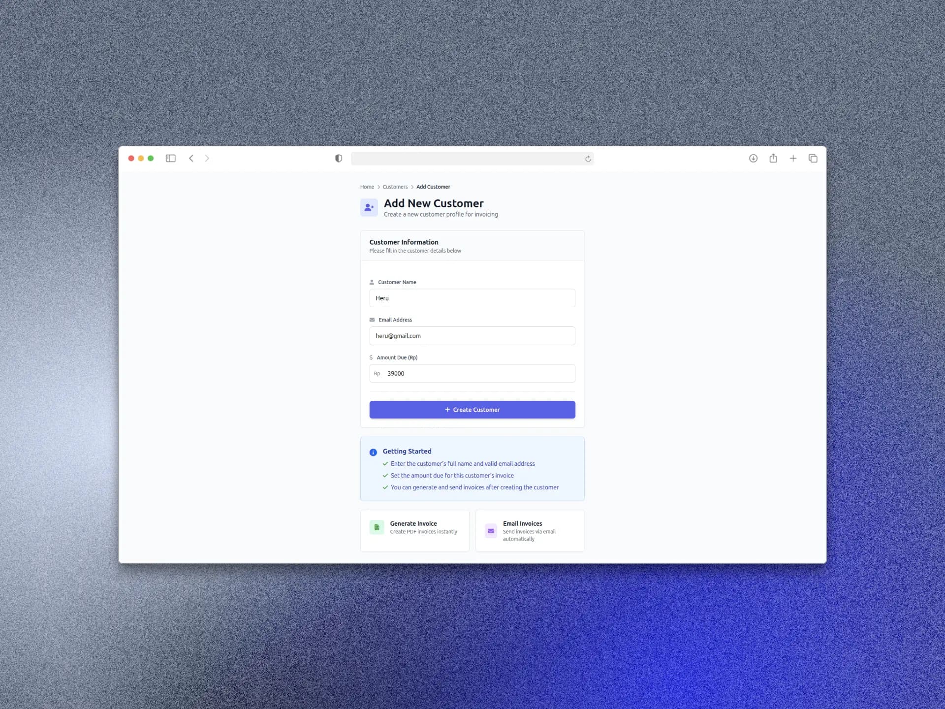 Auto Invoice gallery 2
